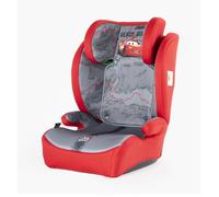 Tataway Siège auto Disney Cars pour la sécurité des enfants 100-150 cm, graphismes Lightning McQueen, fond rouge/gris