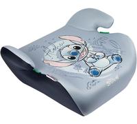 Disney Stitch Réhausseur voiture enfant i-Size ECE R129. Siège pour la sécurité des enfants d'une hauteur de 125 à 150 cm. Réhausseur auto avec graphisme du Disney Stitch, siège pour enfant sur fond