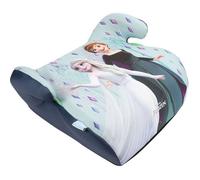 Tataway Siège auto rehausseur Disney Frozen i-Size ECE R129. Sécurité enfants 125 à 150 cm. Graphismes Elsa et Anna sur fond bleu