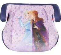Disney Frozen Siège rehausseur avec fixations ISOFIX i-Size ECE R129. Réhausseur pour la sécurité des enfants. Hauteur de 125 à 150 cm. Réhausseur avec graphisme du Elsa et Anna sur fond lille.