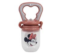 Sucette à fruits Disney Minnie pour enfants, en plastique sans BPA, avec fonction anti-suffocation, lavable et réutilisable