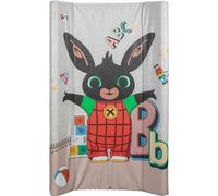 Tataway Table à langer Bing avec côtés, matelas à langer pour enfants avec des graphismes représentant les personnages Bing, mesure 81 x 50 x 9,5 cm