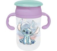 TATAWAY Verre de voyage 395 ml, design Disney Stitch, adapté pour le travail, le sport et les voyages