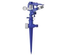 Tatay 0021801 Arroseur Canon sur Pic Plastique Bleu Dimensions 12,5 x 5,5 x 30 cm