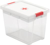 Tatay 1159101 Multipurpose Box New 15L Red Cross First Aid Kit + Tray