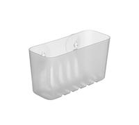 TATAY 4520102 Petit Panier de Douche avec ventouses, Capacité 1,5 kg, en Plastique polypropylène, Couleur glacé, Dimensions 20 x 9,5 x 11 cm