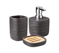 TATAY 6350000, Porte-Savon Fait Polyrésine, Collection Bambu