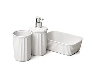 TATAY 6391301 Jeu de Bureau, Plastique, Blanc (Blanco Pergamon), Medium