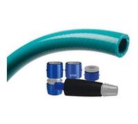 Tatay 9955305 Topflex Batterie D'Arrosage 25 M 15-22 Mm Plastique Vert Dimensions 42 X 14 X 42 Cm G