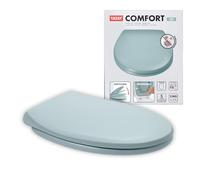 TATAY Abattant WC Duroplast Universel à Descente Amortie, Cloud Blue