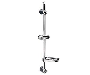 TATAY Aquafresh - Barre de douche en acier inoxydable chromé 11.5x8.8x68.5 cm