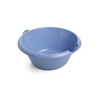TATAY Bassine Rond, Capacité de 6L, sans BPA, avec Trou de Suspension, Bleu. Dimensions 35 x 14,2 x 35,7 cm