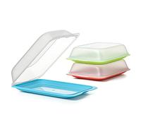 TATAY Boîte a Charcuterie Fresh | 1 Unité Maxi | Boite a Jambon Conservation Frigo, Empilable | Passe au Congelateur, Micro-ondes et Lave-vaisselles | Sans BPA, 17x6,2x25,2cm, Couleur Aleatoire