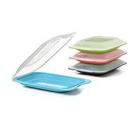 TATAY Boîte a Charcuterie Fresh | 1 Unité Mini | Boite a Jambon Conservation Frigo, Empilable | Passe au Congelateur, Micro-ondes et Lave-vaisselles | Sans BPA, 12x3,1x18cm, Couleur Aleatoire