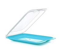 TATAY Boîte a Charcuterie Fresh | 1 Unité Standard | Boite Jambon Conservation Frigo, Empilable | Passe au Congélateur, Micro-ondes et Lave-vaisselles | Sans BPA, 17x3,2x25,2cm, Couleur Bleu