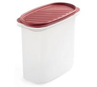 TATAY Boîte Alimentaire, Hermétique, 2 L Capacité, Couvercle à pression flexible, sans BPA, passe au Micro-ondes et au Lave-vaisselle, Rouge canneberge. Dimensions: 18,4 x 9,7 x 17,8 cm