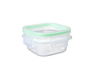 TATAY Boîte Alimentaire Plastique 0,3 L Clip Safe, 10,8 x 10,8 x 6 cm | TATAY Boîte Alimentaire Plastique 0,3 L | Couvercle à Clip | Conservation Alimentaire | sans BPA | 10,8 x 10,8 x 6 cm, Rouge