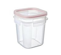 TATAY Boîte Alimentaire, Hermétique, Capacité de 0.7 L, Couvercle à pince, sans BPA, Passe au micro-ondes et au lave-vaisselle, Verte. Dimensions: 10,8 x 10,8 x 12.2 cm