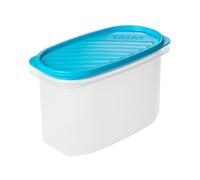 TATAY Boîte alimentaire plastique Top Flex 1,2 L – Couvercle à pression, Micro-ondes, Sans BPA, Bleu