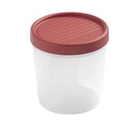 TATAY Boîte Alimentaire, Hermétique, Capacité de 1 L, Couvercle à vis, sans BPA, passe au micro-ondes et au lave-vaisselle, Rouge canneberge. Dimension: 12 x 12 x 12,5 cm