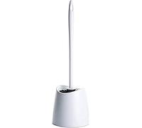TATAY Brosse WC Standard, Polypropylène, Brosse Noire, sans BPA, Fabriquée en Espagne. Blanc. Dimension 12 x 12 x 38 cm, (4431450)