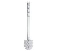 TATAY Brosse Toilettes WC | Brosse WC sans Support avec Manche Résistant | Fabriquée en Espagne | Polypropylène | Hygiène Maximale et Nettoyage Facile | 8 x 8 x 37,5 cm - Blanc
