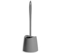 TATAY Brosse WC Standard, Polypropylène, Brosse noire, Sans BPA, Fabriquée en Espagne. Gris. Dimension 12 x 12 x 38 cm