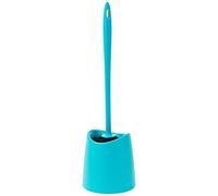 TATAY Brosse Toilettes WC | Matériaux Résistants | Design Moderne | Brosse Fixe et Durable pour Hygiène Parfaite | Plusieurs Couleurs Disponibles | 12 x 12 x 38 cm - Turquoise