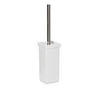 TATAY Porte Balai de la Collection Iconik, en Acier Inoxydable et zamak. Mesures: 7,5 x 7,5 x 35 cm