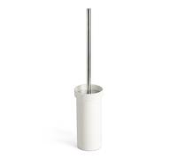TATAY Brosse WC Slim, en Aluminium Anodisé, Bol en Polyrésine avec Intérieur en Polypropylène, Brosse Noire, sans BPA. 8 x 8 x 40,5 cm
