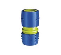 TATAY Connecteur pour tuyaux d'arrosage 1/2" - 5/8" (16-22mm), Plastique, Connecteur Universel, Protection Solaire, Installation Facile, Bleu