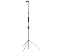 Tatay 0051501 Douche de Jardin avec Trépied Plastique Bleu Dimensions 86 x 74,5 x 166 cm