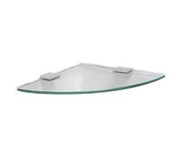 Tatay Étagère d’Angle Ice 6060900 pour Salle de Bain, 25x1,4x25 cm
