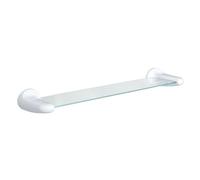 TATAY Étagère de Douche de la Collection Olympia, en Polypropylene, Couleur Blanc, Dimensions 57 x 13 x 6 cm