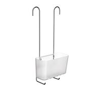 TATAY Etagere Douche Suspendue | Anti-humidité et Anticorrosion | Montage Facile Sans Perçage | 100 % Inoxydable | Drainage Rapide | Nettoyage Facile | 20,5 x 11 x 41,5 cm - Glacé