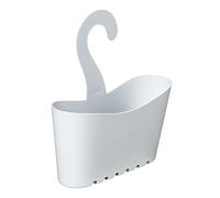 Tatay – Panier de douche suspendu multifonction – Polypropylène, drainage rapide, 25×9×28 cm, blanc