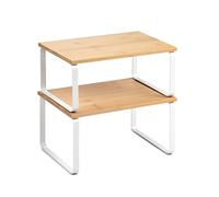 TATAY Etagère Modulaire Blanc et Bois 1202000