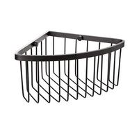 TATAY Panier Black, en Aluminium anodisé Noir Mat, Design Moderne, d’Angle et de Grande capacité, idéal pour Gagner de l’Espace.