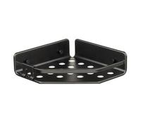 TATAY Etagere Salle de Bain sans Percage d’Angle Aluminium | avec Vis et Système Quick Fix | Anti-humidité | Design Moderne | Évacuation Rapide | 20 x 5,5 x 20 cm - Modèle Serenity - Or