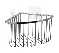 TATAY Etagere Salle de Bain Sans Perçage Laiton | Avec Vis et Quick Fix | Supporte 5 kg | Anti-humidité | Étagère d’Angle à Drainage Rapide | 20 x 13,5 x 20 cm - Modèle Krom