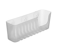 TATAY 4520202 Etagère à Ventouses Grand Modèle Plastique Glace 30 x 8,5 x 11 cm