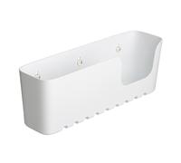 TATAY 4520201 Etagère à Ventouses Grand Modèle Plastique Blanc 30 x 8,5 x 11 cm