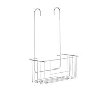 TATAY Étagère de Douche avec Crochet Air, 100% Inoxydable, Design Moderne, métallisé, Dimensions 28 x 12,5 x 39 cm