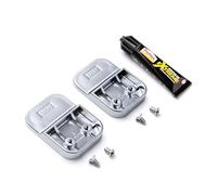 TATAY Glue & Fix Kit For Flat Collection, Composé 2 Supports en Plastique