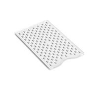 TATAY Grille de Décongélation Alimentaire | Compatible Rangement Frigo Fresh Box Large + Boîte Hermétique Top Flex 2,1L et 4,7L | Hygiène et Conservation | Plastique Sans BPA, 14,5x23,7x1 cm