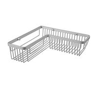 TATAY Ice - Panier d’Angle en Acier Inoxydable chromé 30 x 30 x 8.5 cm