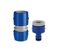 TATAY Kit de Branchement à Robinet Plastique Bleu, Référence 0007301