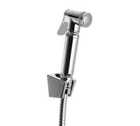 TATAY Kit Douche 1 Fonction, chromé, Comprend Un Support et 1,5 m de Tuyau Flexible en Acier Inoxydable