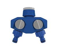 Tatay Nez de robinet 0002101 à 2 voies plastique bleu