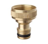 TATAY Nez de Robinet Femelle 3/4" Metal Line, Connecteur au raccord universel, Installation facile, Inoxydable, Laiton